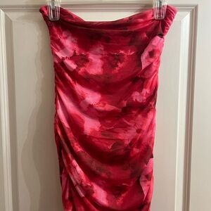 Elegant Red Women's Dress